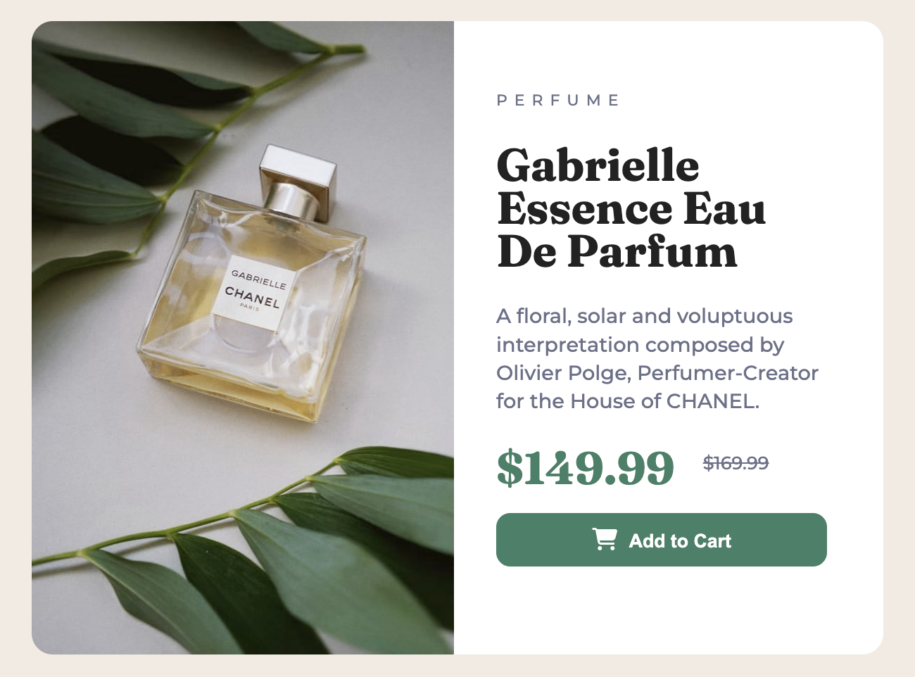 Perfume Marketing Ad